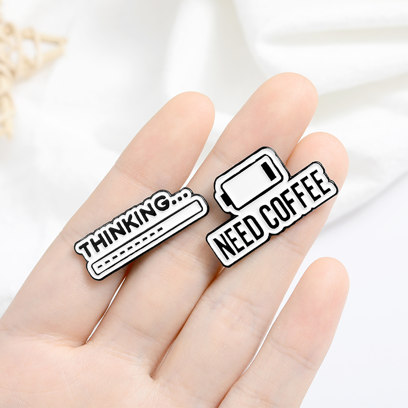 Science Buddies - เวลากาแฟEnamel Pin Science Is Magic Energyกาแฟนมเข็มกลัดกระเป๋าLapel
