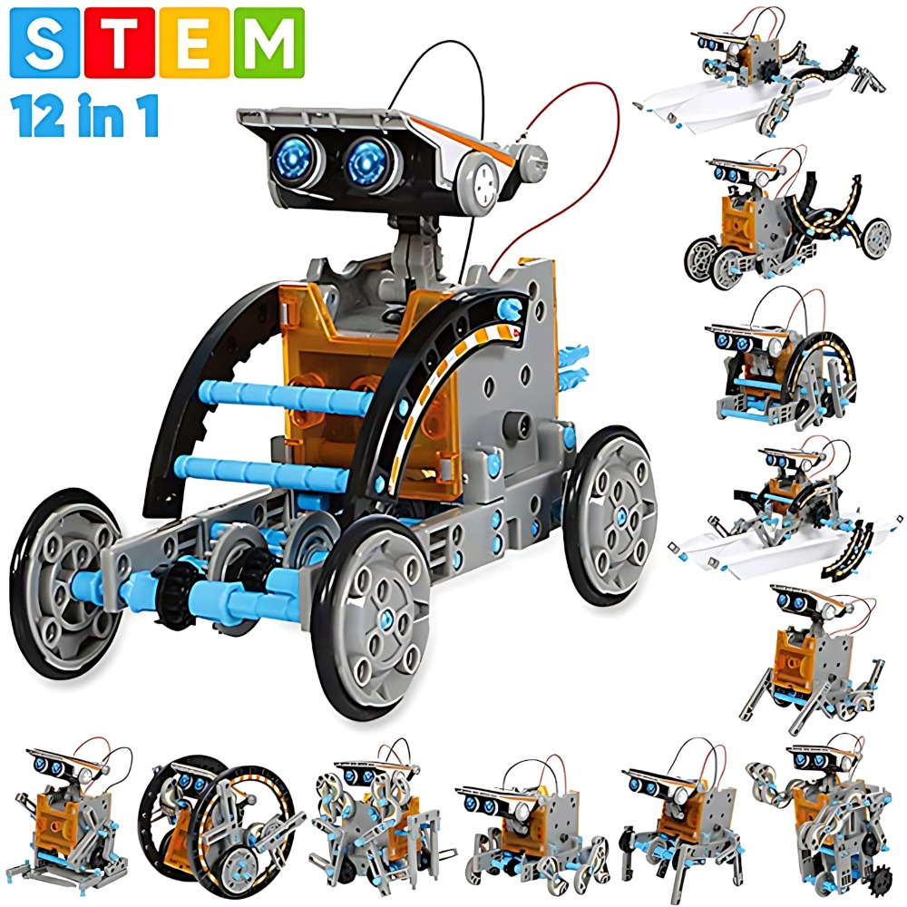 บล็อกตัวต่อหุ่นยนต์พลังงานแสงอ - Science Robot บทวิจารณ์และราคา