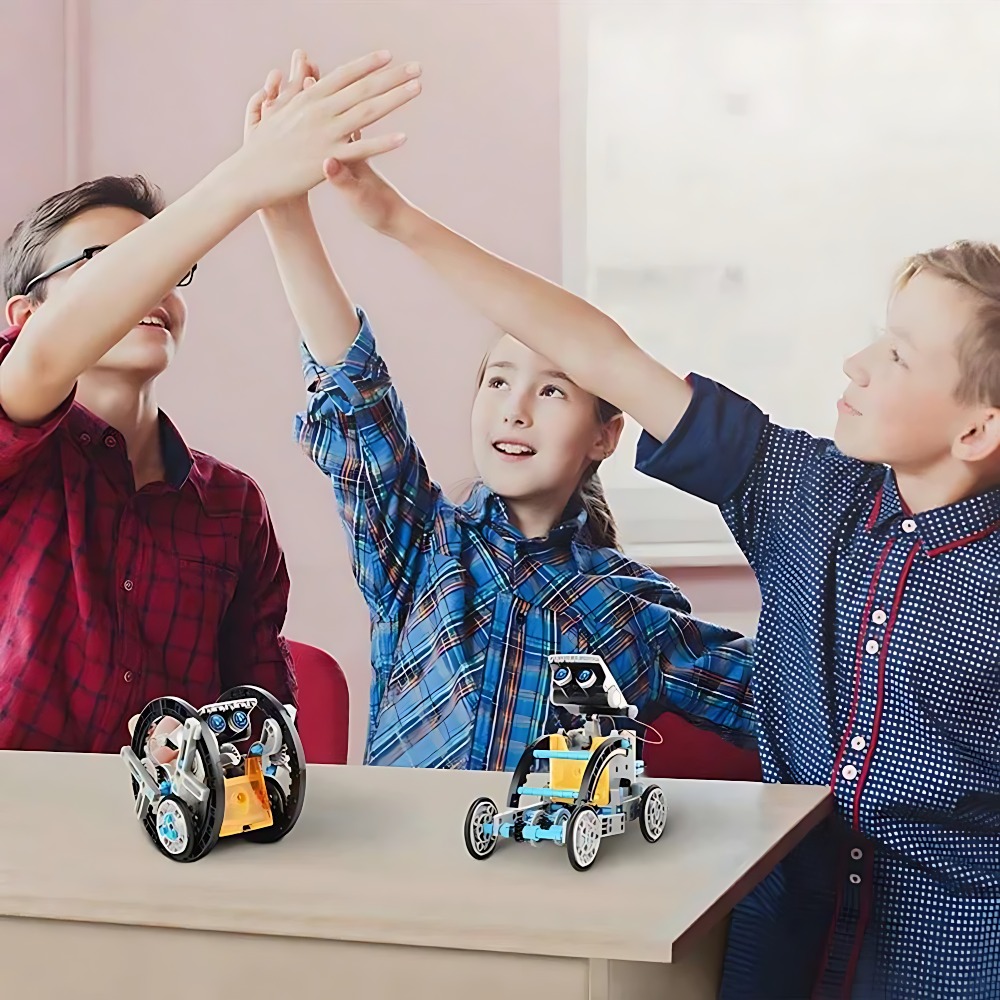 บล็อกตัวต่อหุ่นยนต์พลังงานแสงอ - Science Robot บทวิจารณ์และราคา