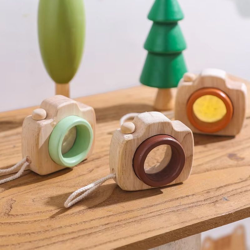 แว่นขยายไม้รูปทรงกล้องขนาดเล็ก - Science Toys บทวิจารณ์และราคา