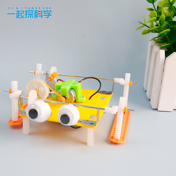 ชุดวัสดุสำหรับประกอบของเล่นหุ่ - Science Robot บทวิจารณ์และราคา