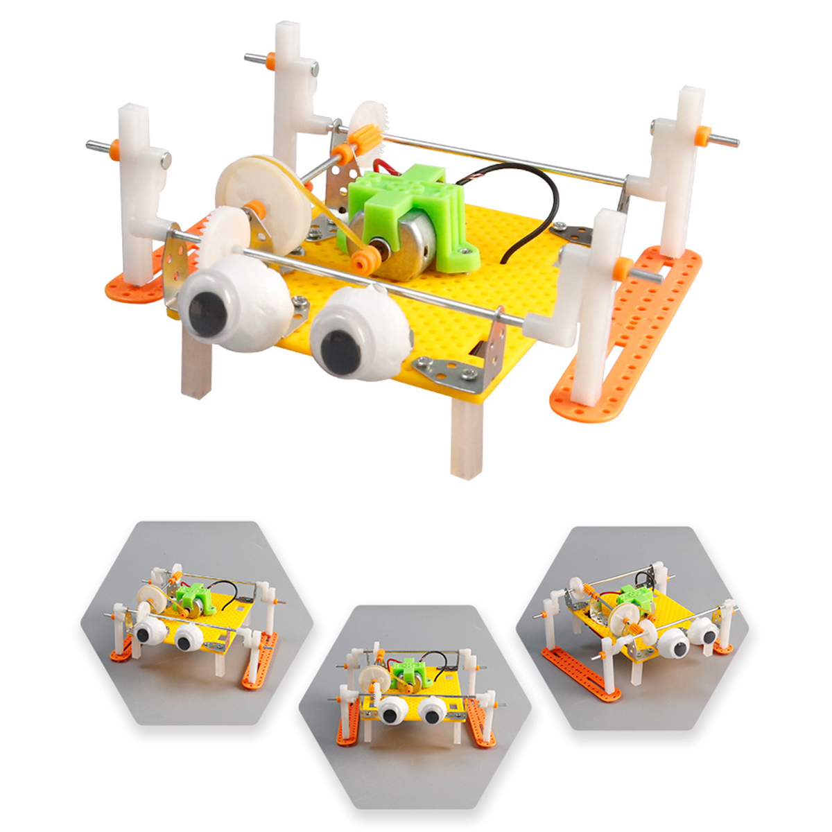 ชุดวัสดุสำหรับประกอบของเล่นหุ่ - Science Robot บทวิจารณ์และราคา