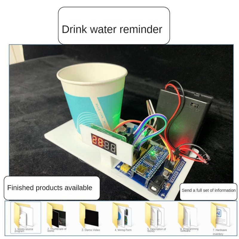 หุ่นยนต์เตือนดื่มน้ำ ทำมือ วิท - Science Robot บทวิจารณ์และราคา