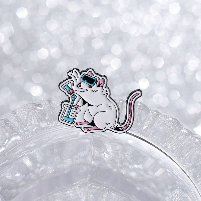 เข็มกลัดเคลือบลายหนูทดลองการ์ต - Science Buddies บทวิจารณ์และราคา