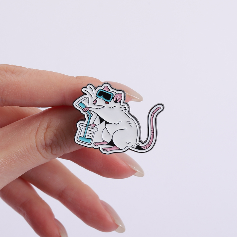 เข็มกลัดเคลือบลายหนูทดลองการ์ต - Science Buddies บทวิจารณ์และราคา