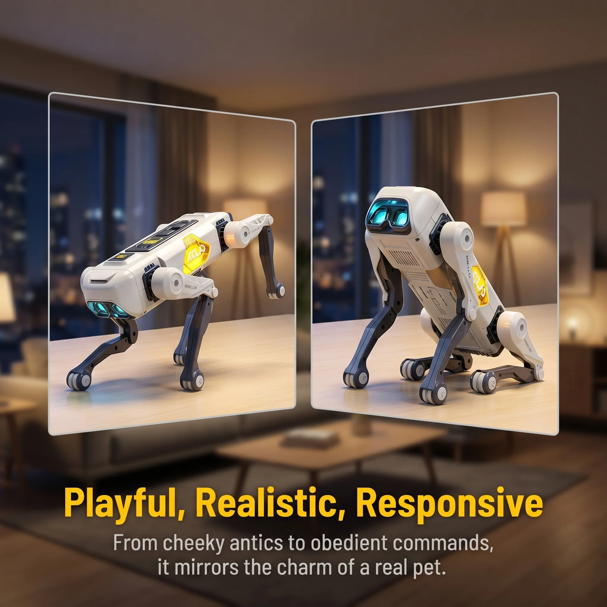 หุ่นยนต์สุนัขอัจฉริยะ AI ควบคุ - Science Robot บทวิจารณ์และราคา