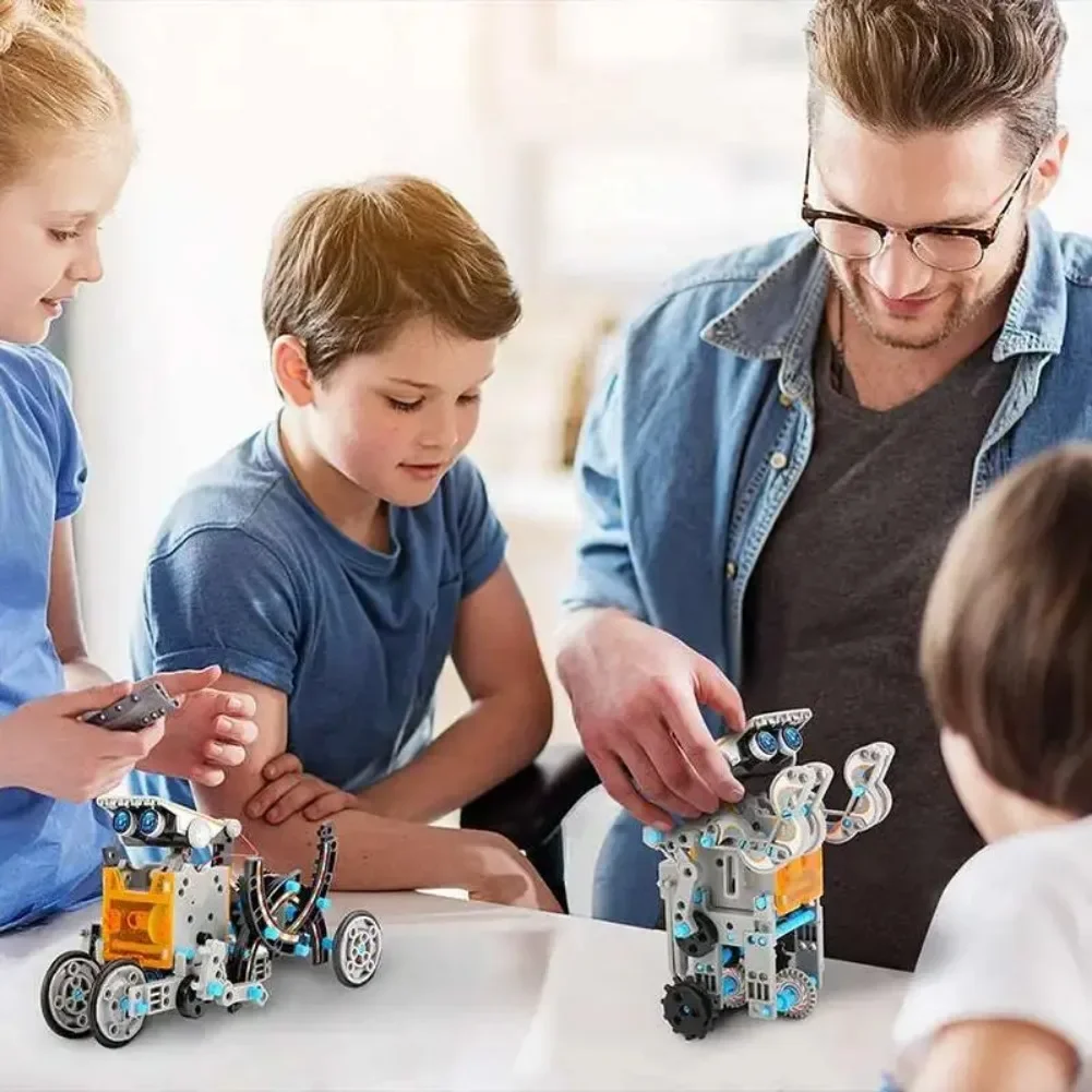 13 in 1 พลังงานแสงอาทิตย์หุ่นย - Science Robot บทวิจารณ์และราคา