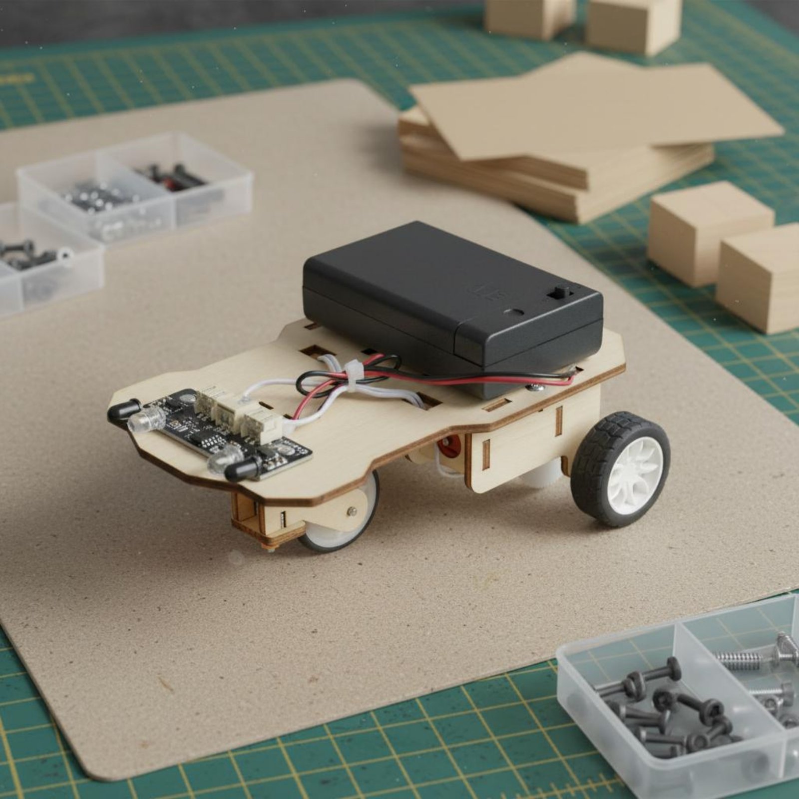 ชุดอุปกรณ์ยานยนต์อัจฉริยะไม้ ช - Science Robot บทวิจารณ์และราคา